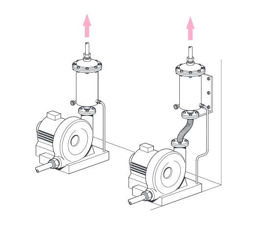 Vakuumpumpenfilter Vacuum Pump Exhaust Housing