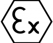 Ex Symbol ATEX-Sauerstoffmessgerät AMEX